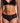 Black Bow Mesh Brief